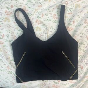 Lululemon Align Tank Size 6 Gold Black